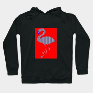 Flamingo pop art Hoodie